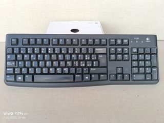 Tastiera Logitech K120 Nera