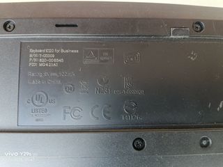 Tastiera Logitech K120 Nera