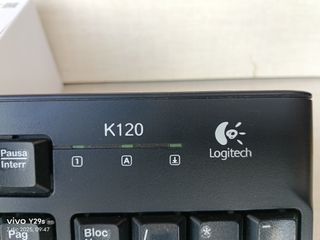 Tastiera Logitech K120 Nera