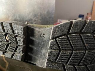 Stivali verdi con cerniera