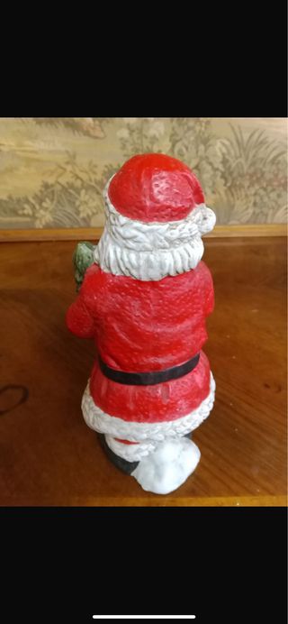 Statua Babbo Natale in ceramica
