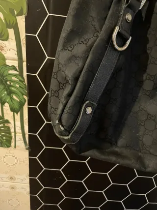 Borsa Gucci monogram nera vintage