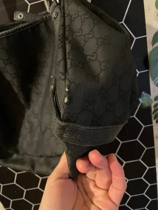 Borsa Gucci monogram nera vintage