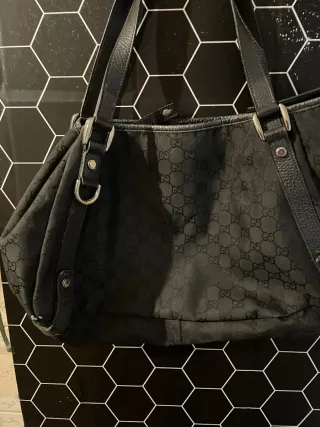 Borsa Gucci monogram nera vintage