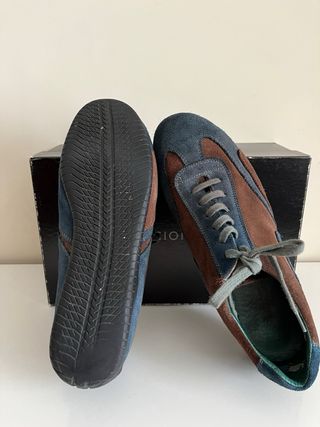 Scarpe Sportive Purificacion Garcia Blu/Marrone
