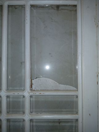 Puertas antiguas madera y cristal art deco