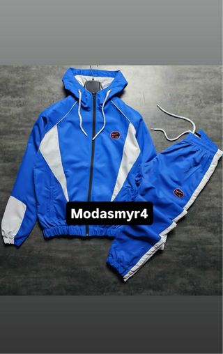 -Chándal Nike Azul y Blanco