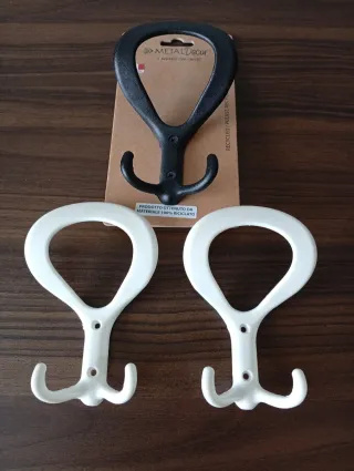 Set Ganci Metallux Porta Parete