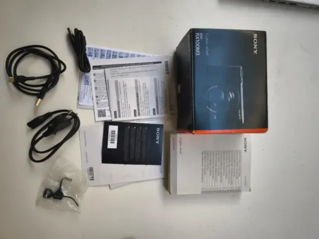 Sony RX100 Mark III Cámara Digital Compacta Negra