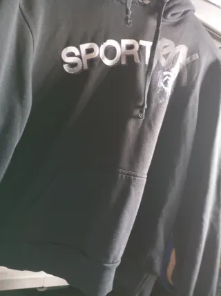Sudadera sportROX Negra