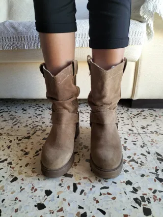 Botas camperas ante