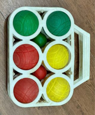 Set di bocce vintage Petanca