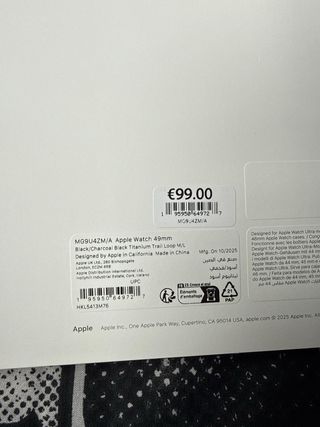 Correa Apple Watch Negra