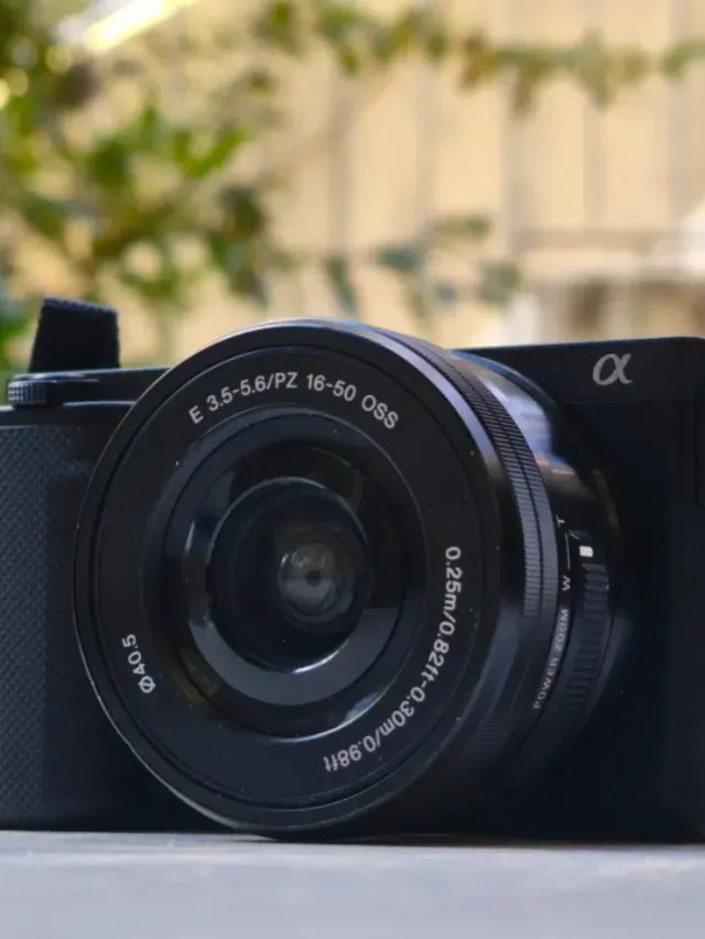 Sony ZV-E10 + Objetivo 16-50mm 1.7K Disparos