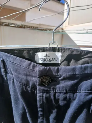Pantalón Stone Island niño azul