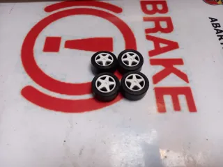 4 Llantas Scaleauto 17.2 Plástico