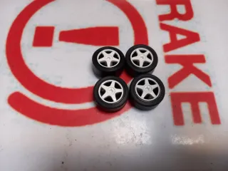 4 Llantas Scaleauto 17.2 Plástico