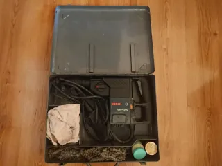 Taladro percutor Bosch GBH 4 DSC + amoladora AEG