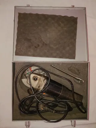 Taladro percutor Bosch GBH 4 DSC + amoladora AEG