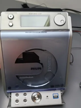 Radio CD Philips Beige/Plata