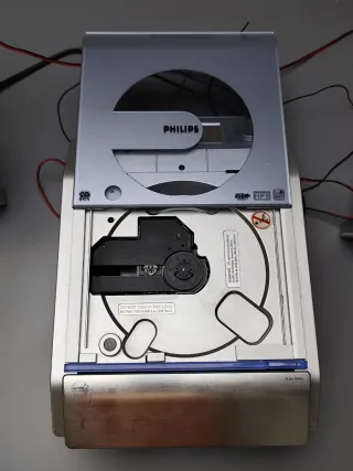 Radio CD Philips Beige/Plata