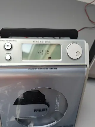 Radio CD Philips Beige/Plata