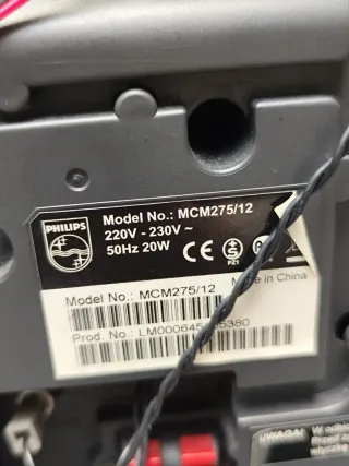 Radio CD Philips Beige/Plata