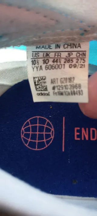 Adidas Adizero Takumi Sen 8 Talla 44 2/3 (<50km)