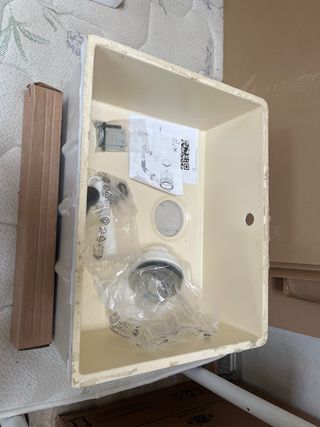 Fregadero de cerámica 54ccx43cc