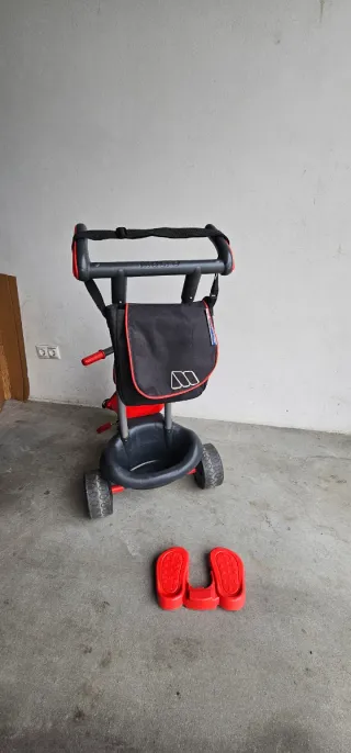 Triciclo Molto Rojo y Negro