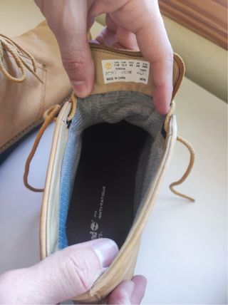 Botas/botines Timberland Chukka Mostaza