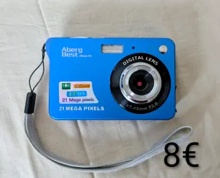 Cámara Digital Aberg Best ABcam 218 Azul