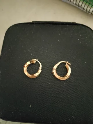Pendientes Aro Oro 18K