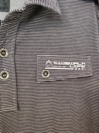 Camiseta BELMAN Rayas Manga Larga Talla L