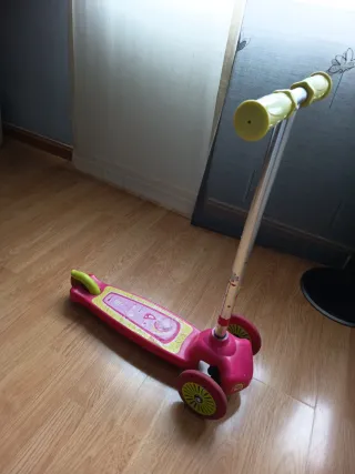 Patinete infantil 3 ruedas rosa