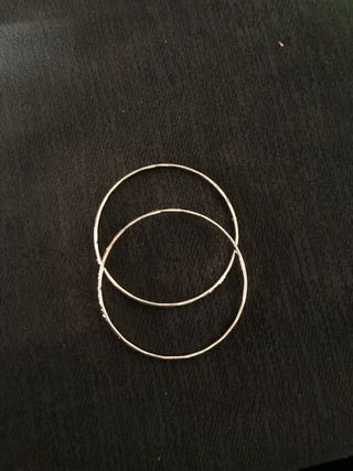 2 Braccialetti in acciaio inossidabile