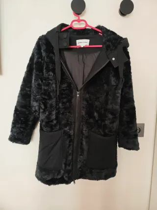 Abrigo Bimba y Lola Negro Talla S