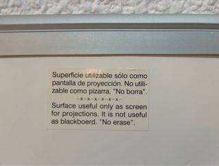 Pizarra Planificador Mensual Metálica reversible