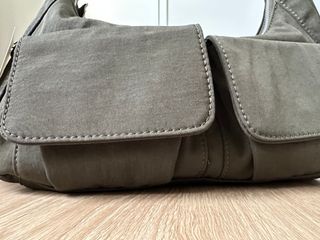 Bolso Hombro Zara Nuevo Caqui Cargo Mujer