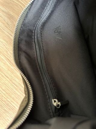 Bolso Hombro Zara Nuevo Caqui Cargo Mujer