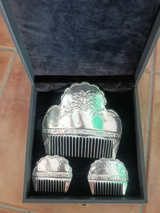 Set Peinetas Falleras Plata