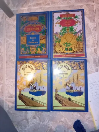 Colección 18 libros Julio Verne edición especial