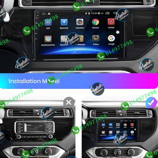 Radio pantalla CARPLAY GPS USB para Kia Rio 4