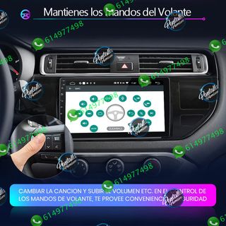 Radio pantalla CARPLAY GPS USB para Kia Rio 4