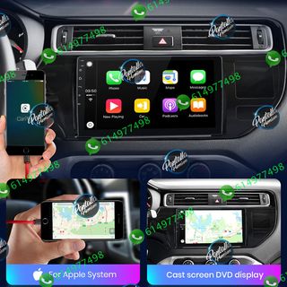 Radio pantalla CARPLAY GPS USB para Kia Rio 4
