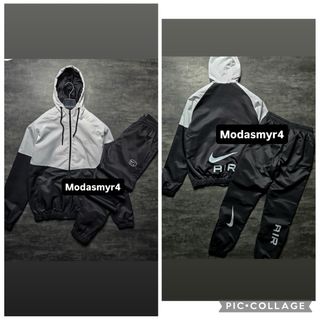 Conjunto Nike Chándal Blanco y Negro