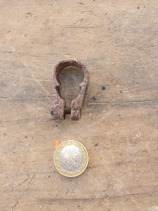 Arandela bayoneta oxidada