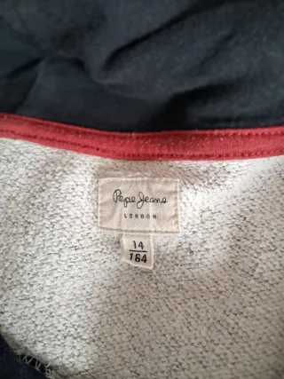 Sudadera Pepe Jeans niño gris.Talla 14