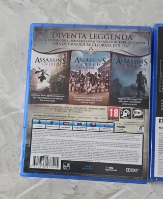 Lotto 3 giochi PS4 e PS5: Assassin's, Dead Space,