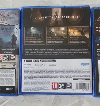 Lotto 3 giochi PS4 e PS5: Assassin's, Dead Space,
